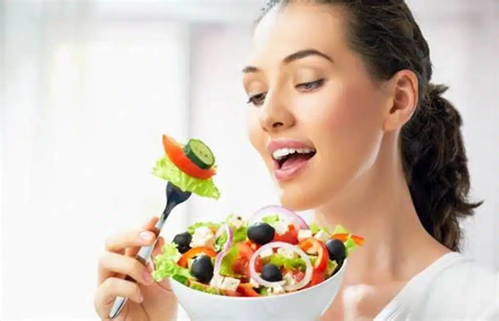 Savor your food, and chew it slowly. This has been proven to increase satiety levels faster. 