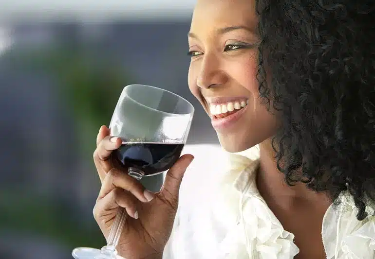 red wine is one of the healthiest and lowest calorie alcohols.