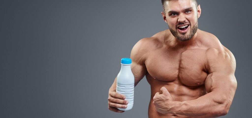 Milk is one of the very best leucine containing complete proteins. 